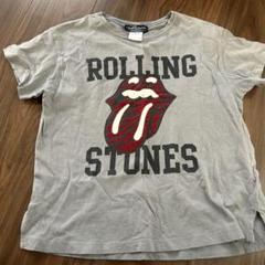 ZARA kids ROLLING STONES Tベロ　舌 グレー ロックT