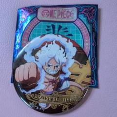 ONE PIECE 輩缶バッジ BLUE アニメイト限定 ルフィ＆ロー ONEPIECE・輩缶バッジBLUE・ルフィ＆ロー・アニメイト限定