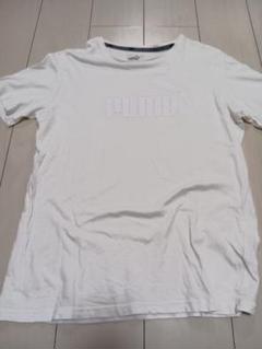 PUMA アイボリー Tシャツ Lサイズ