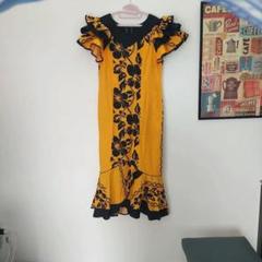 美品 ハワイ製 フラダンス衣装】レッド T&L MUUMUU FACTORY