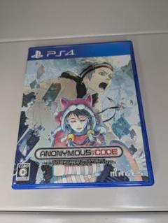 ANONYMOUS CODE　アノニマスコード　アノニマス・コード PS4