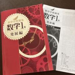 新中学問題集 数学 1年 発展編 - メルカリ