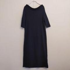 97ss Yohji Yamamoto femme リネンニットワンピース