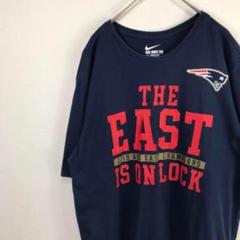 USA古着 ナイキ NIKE Tシャツ ネイビー NFL