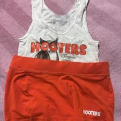 ★本物！★　HOOTERS　フーターズ　ウエイトレス　制服　シカゴ ☆本物！☆ HOOTERS フーターズ ウエイトレス 制服 シカゴ