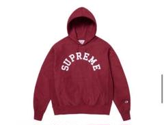 Champion Supreme コラボ パーカー L 赤 supreme (シュプリーム) x champion(チャンピオン) コラボ