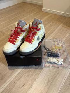 Off-White Nike Air Jordan 5 Sail