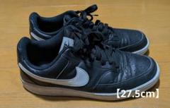 Nike 黒 レザー スニーカー ローカット