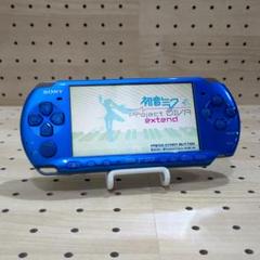 動作品 / 点検・整備済み psp3000 本体 バイブラント・ブルー①