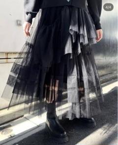 新品タグ付き チカ キサダ チュールロングスカート 楽天市場】Chika Kisada チカキサダ サイズ1 21SS チュール