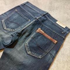 希少【Lee】リーLM2511 ヨーロッパ共同企画 タイトストレートデニムパンツ