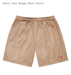 supreme Small Box Baggy Mesh Short tanのサムネイル