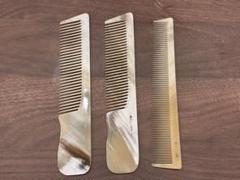 【未使用】水牛櫛　10本コームセット　床屋セレクト　[31] 202106112 (11).JPG