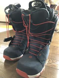 SALOMON(サロモン)スノーボードブーツ/ネイビー×オレンジ
