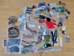 フライタイイングマテリアルセット　コックデレオン　コンプリート　ウェットフライ フライタイイングマテリアルセット コックデレオン コンプリート