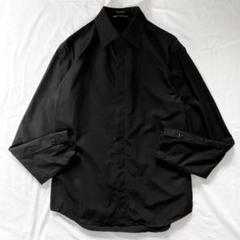 80s 90s Paul Smith 比翼 ステッチ デザイン シャツ ブラック