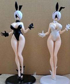 【ニーアオートマタ】　2B 　フィギュア　セクシーフィギュア　白バニー　黒バニー ニーアオートマタ】 2B フィギュア セクシーフィギュア 白バニー