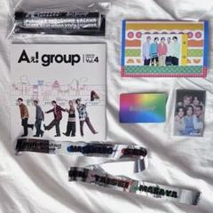 Aぇ!group 公式グッズ まとめ売り【うちわ、ペンライトトップ、公式写真】 Aぇ!group サマパラ 透明ミニうちわ ペンライトトップ めじるし