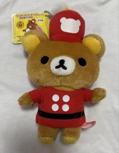リラックマ ボールチェーン付き いちごうさぎ ぬいぐるみ リラックマ お花畑の小さな子うさぎ ボールチェーン付ぬいぐるみ