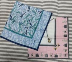 YSL ハンカチ 2枚セット