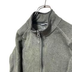 無地　L.L.Bean エルエルビーン フリース　ボアジャケット　グリーン 緑