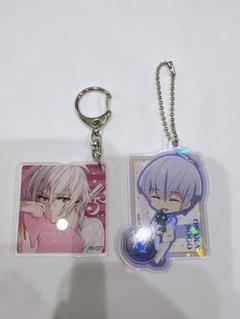 新品★アイナナ【四葉環＆逢坂壮五】ヴィレヴァン★アクリルキーホルダー アイナナ アイドリッシュセブン アクリルキーホルダー 逢坂壮五