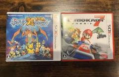 送料無料❗️匿名発送❗️】ポケモン超不思議のダンジョン マリオカート7 3DSソフト