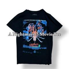A Nightmare 3 ホラー映画Tシャツ 現行リプロ M ブラック