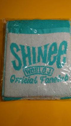 SHINee 公式タオル 水色　シャイニーワールドジャパン限定　マフラータオル SHINee 公式タオル 水色シャイニーワールドジャパン限定マフラー