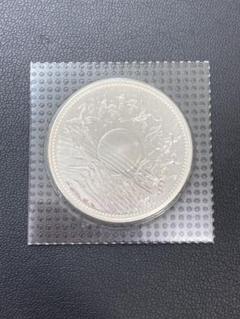 【キンクマ】御在位1万円銀貨 六十年・六十一年 傷あり　YS 8T0H Yahoo!オークション -「日本国 御在位六十年」の落札相場・落札価格