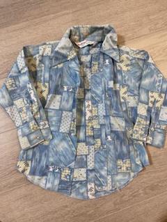 【美品】Healthtex パッチワークシャツ 4T