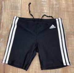 adidas 水着 150サイズ　黒　アディダス　スイムウエア　水泳　子供　小学