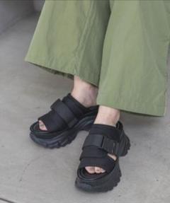 【美品】JEANASIS 厚底 サンダル Mサイズ
