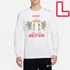 ナイキ ジョーダン レブロン ロングTシャツ レイカーズ L FQ4909