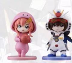 ガンダムSEED DESTINY 海外限定　キラ　ラクス　マスコット　フィギュア