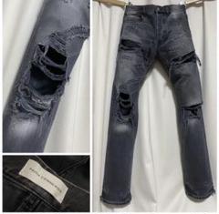 Faith Connexion 16AW デストロイストレートデニム 30 M