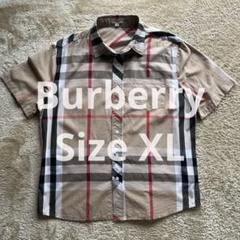 Burberry brit バーバリー メガチェック 半袖 シャツ サイズXL