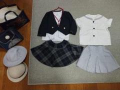 大阪 北三国丘こども園 女児 110 制服等 まとめ売り 大阪 北三国丘こども園 女児 110 制服等 まとめ売り