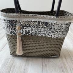 【美品】jollies ジョリーズ　カゴバッグ　タッセルチャーム　ビーズ　刺繍 jolliesオリジナル ビーズタッセルチャーム 全3色 | バッグ