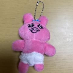 おぱんちゅうさぎ　ぬいぐるみキーホルダー