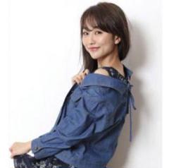 リランドチュール クロップドデニムジャケット ZARA ジージャン クロップド デニムジャケット ショート丈