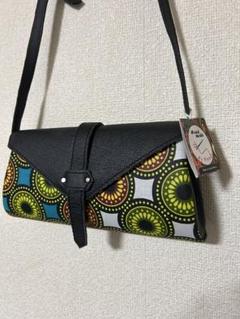 未使用　南アフリカ　ハンドメイド　バッグ