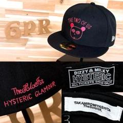 ソロイスト×ヒステリックグラマー×NEW ERAキャップ黒61.5cm新品未使用 TAKAHIRO MIYASHITA The Soloist × HYSTERIC GLAMOUR × New Era