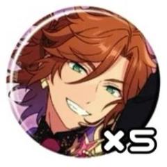 あんスタ 三毛縞斑 MaM 心光缶バッジ ハート缶 アクスタ あんスタ】ポップアップストア ハート缶バッジ 三毛縞斑 - メルカリ