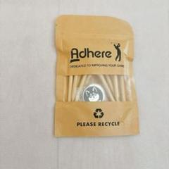 Adhere ゴルフマーカー　ゴルフティー　10本入り　プードル　ゴルフ用品