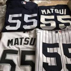 MLB ニューヨークヤンキース 松井秀喜 オーセンティック ユニフォーム 難有り