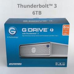G-DRIVE with Thunderbolt™ 3 ハードディスク 6TB