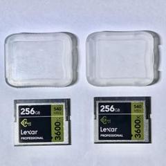 Lexar CFast2.0 256GB 36000× +リーダー by メルカリ