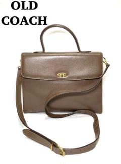 【希少】COACH オールドコーチ　ショルダーバッグ　イタリア　D5E-4414