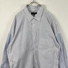 コムデギャルソン COMME des GARCONS 切替 ストライプ シャツ